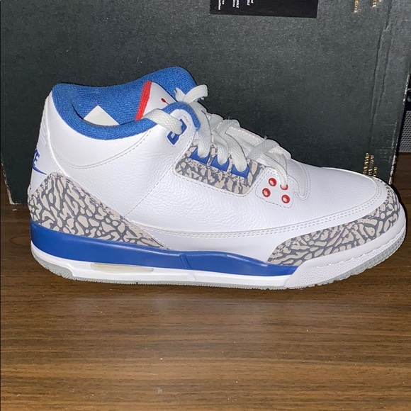 True Blue Air Jordan 3 Retro OG - Picture 2 of 7